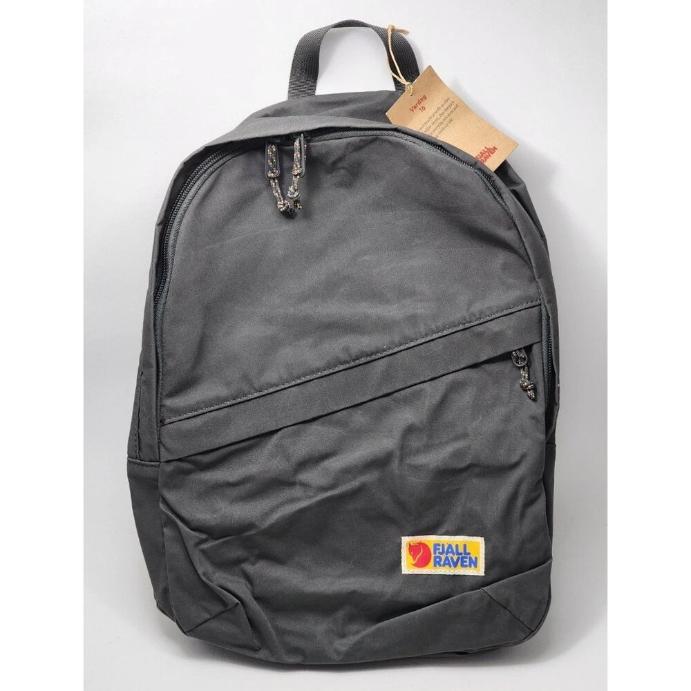 Fjallraven Vardag 16 L Backpack Stone Grey Unisex Heavy Duty Eco Canvas